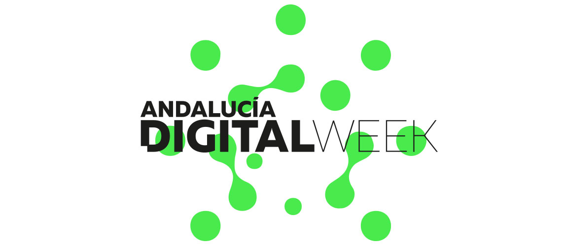 Logo de Andalucía Digital Week diseñado por Monkey Creative